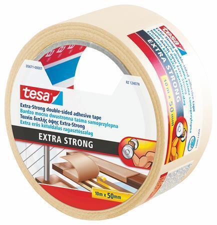 Lepicí páska "Extra Strong 5671", oboustranná, extra silná, 50 mm x 10 m, TESA