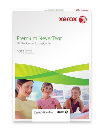 Etiketa "Nevertear", bílá, pro laserové tiskárny, A4, PP, venkovní, 50 ks/bal., XEROX