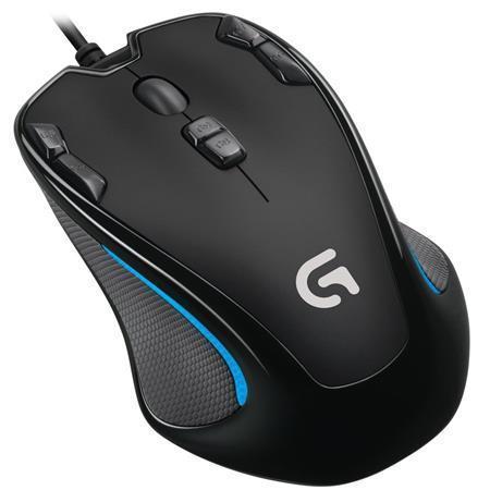 Herní myš "G300S" černá, drátová, optická, USB, LOGITECH