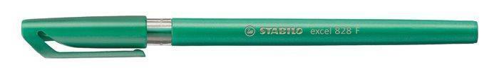 Kuličkové pero "Excel", zelená, 0,38mm, s uzávěrem, STABILO