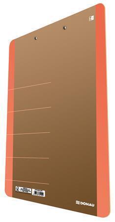 Podložka na psaní "Life", neonově oranžová; karton, A4, DONAU