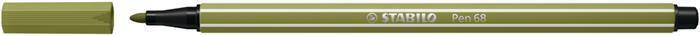 Fix "Pen 68", bahení zelená , 1 mm, STABILO 68/37