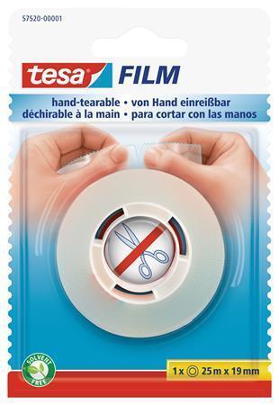 Lepicí páska "Tesafilm 57520", průhledná, 19 mm x 25 m, TESA