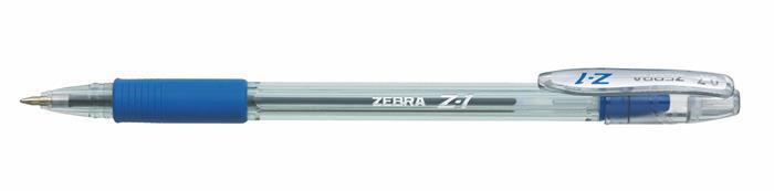 24162 Kuličkové pero "Z-1", modrá, 0,24 mm, s víčkem, ZEBRA