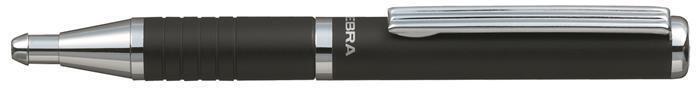 82401-24 Kuličkové pero "SL-F1", modrá, 0,24 mm, teleskopické, kovové, černé tělo, ZEBRA