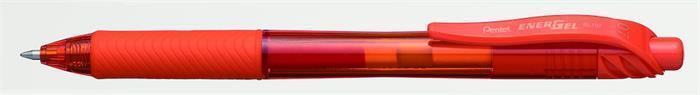 Gelové pero "EnerGelX BL107", oranžová, 0,35 mm, s víčkem, PENTEL BL107-FX
