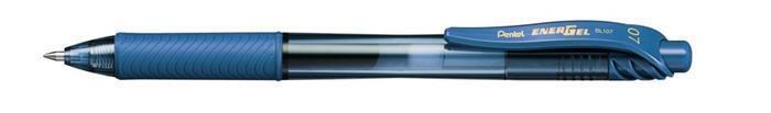 Gelové pero "EnerGelX BL107", modrá, 0,35 mm, s víčkem, PENTEL BL107-CX