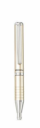 82407-24 Kuličkové pero "SL-F1", modrá, 0,24 mm, teleskopické, kovové, šampaň tělo, ZEBRA