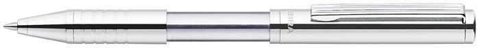 578 Kuličkové pero "SL-F1", modrá, 0,24 mm, teleskopické, kovové, stříbrné tělo, ZEBRA