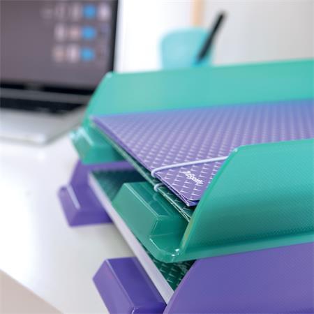 Deska s gumičkou "Colour'Breeze", zelená, kartonová, A4, ESSELTE 628493