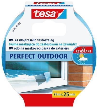 Maskovací páska "Perfect  Outdoor 56250", 25 mm x 25 m, exteriérová, TESA