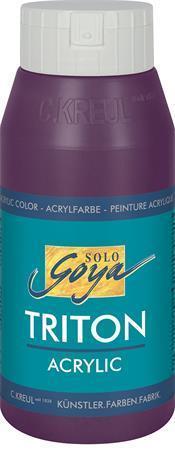 Akrylová barva "TRITON SOLO GOYA", lilek, 750 ml, KREUL