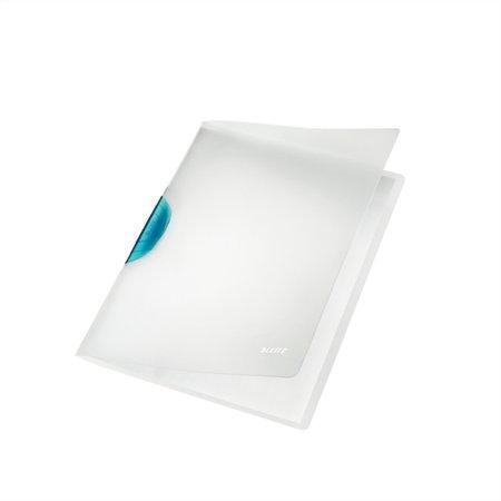 Desky s klipem "Color Clip Magic", světle modrá, PP, A4, LEITZ