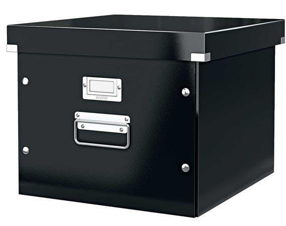 Krabice na závěsné desky "Click&Store", černá, LEITZ