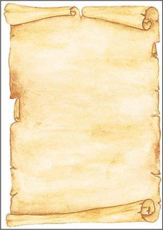 Papír s motivem pergamen, A4, 90g, SIGEL