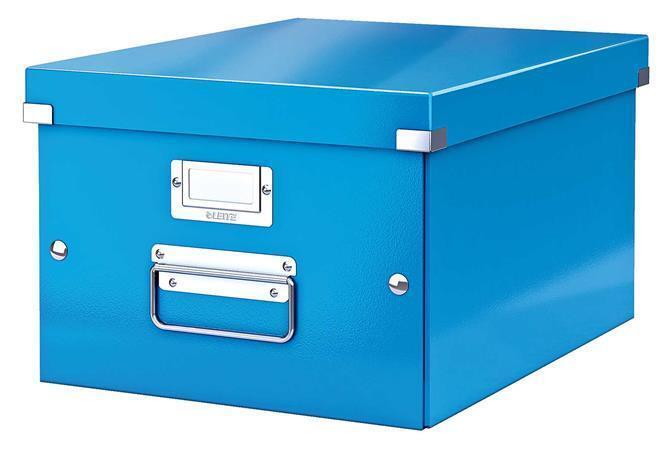 Univerzální krabice "Click&Store", modrá, A4, LEITZ