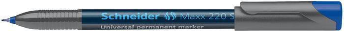 Permanentní popisovač "Maxx 220 S", modrá, 0,4mm, OHP, SCHNEIDER