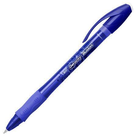 Gelové pero "Gel-ocity Illusion", modrá, 0,35 mm, vymazatelné, s víčkem, BIC 943440