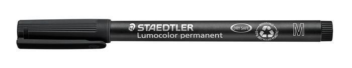 Permanentní popisovač "Lumocolor 317 M", černá, 1 mm, OHP, STAEDTLER