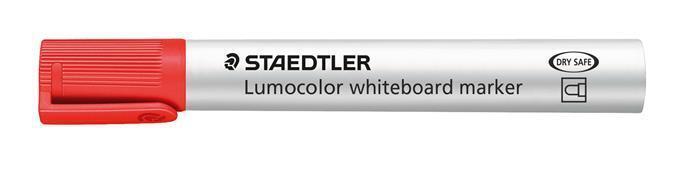 Popisovač na bílou tabuli "Lumocolor 351", červená, kuželový hrot, 2mm, STAEDTLER