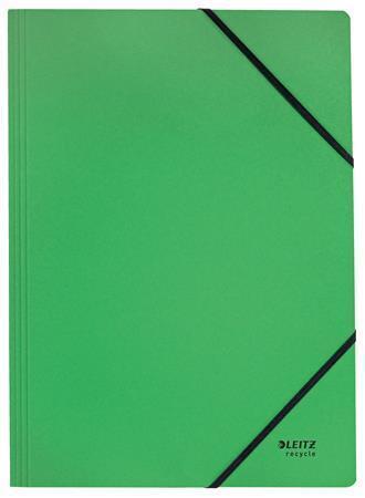 Desky na dokumenty "Recycle", zelená, karton, A4, LEITZ 39080055