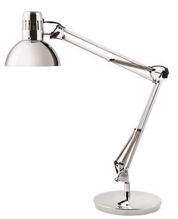 Desk lamp, 11 W, ALBA "Architect", chrome