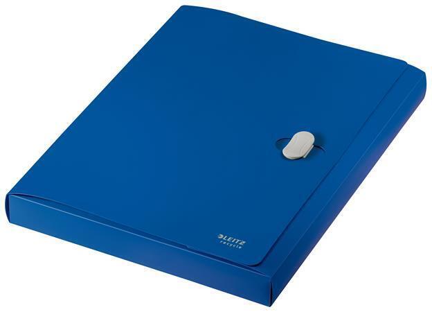 Desky na dokumenty "Jumbo", modrá, PP, A4, LEITZ 46230035