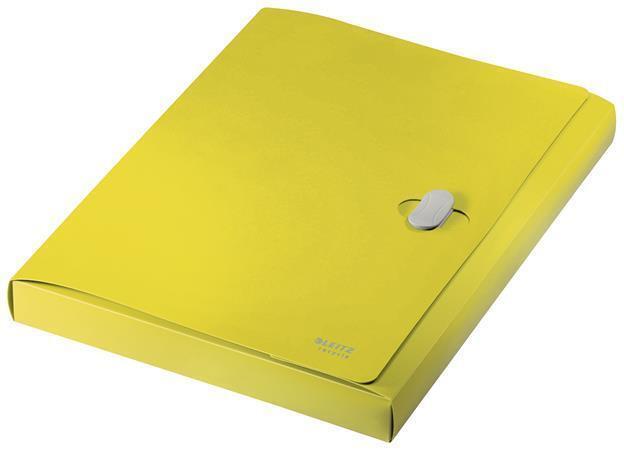 Desky na dokumenty "Jumbo", žlutá, PP, A4, LEITZ 46230015