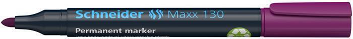Permanentní popisovač "Maxx 130", fialová, 1-3mm, kuželový hrot, SCHNEIDER